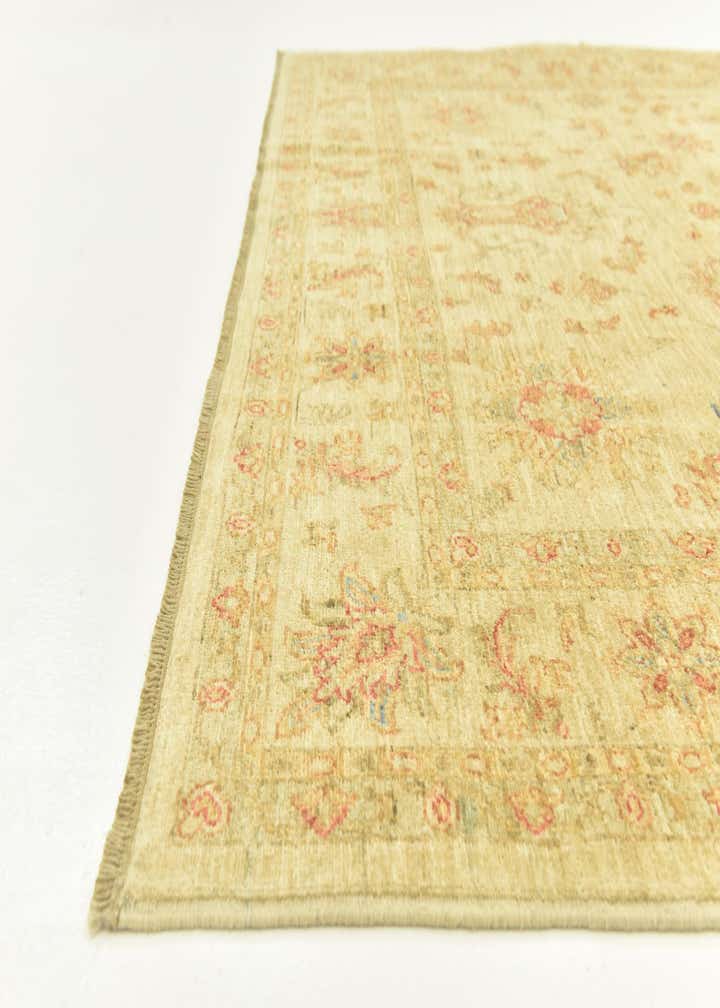 7' 1 x 9' 5 Hand Knotted Peshawar Ziegler Rug