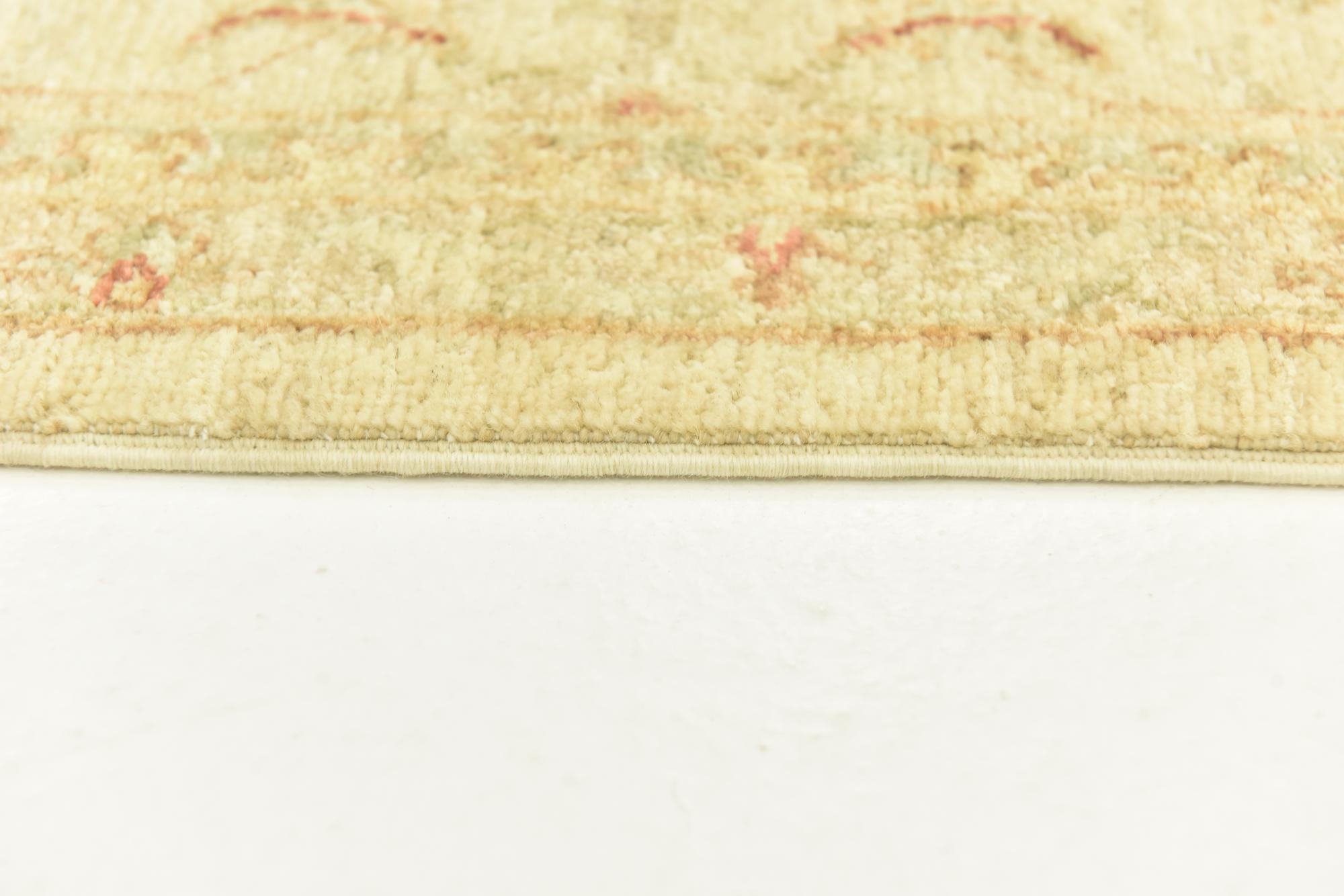 6' 7 x 10' 2 Hand Knotted Peshawar Ziegler Rug