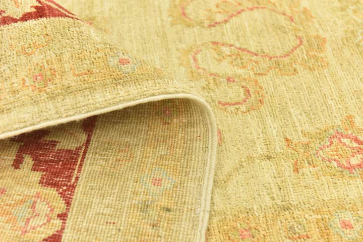 8' 2 x 9' 9 Hand Knotted Peshawar Ziegler Rug