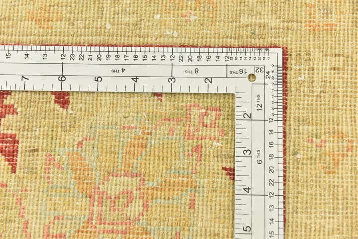 8' 2 x 9' 9 Hand Knotted Peshawar Ziegler Rug