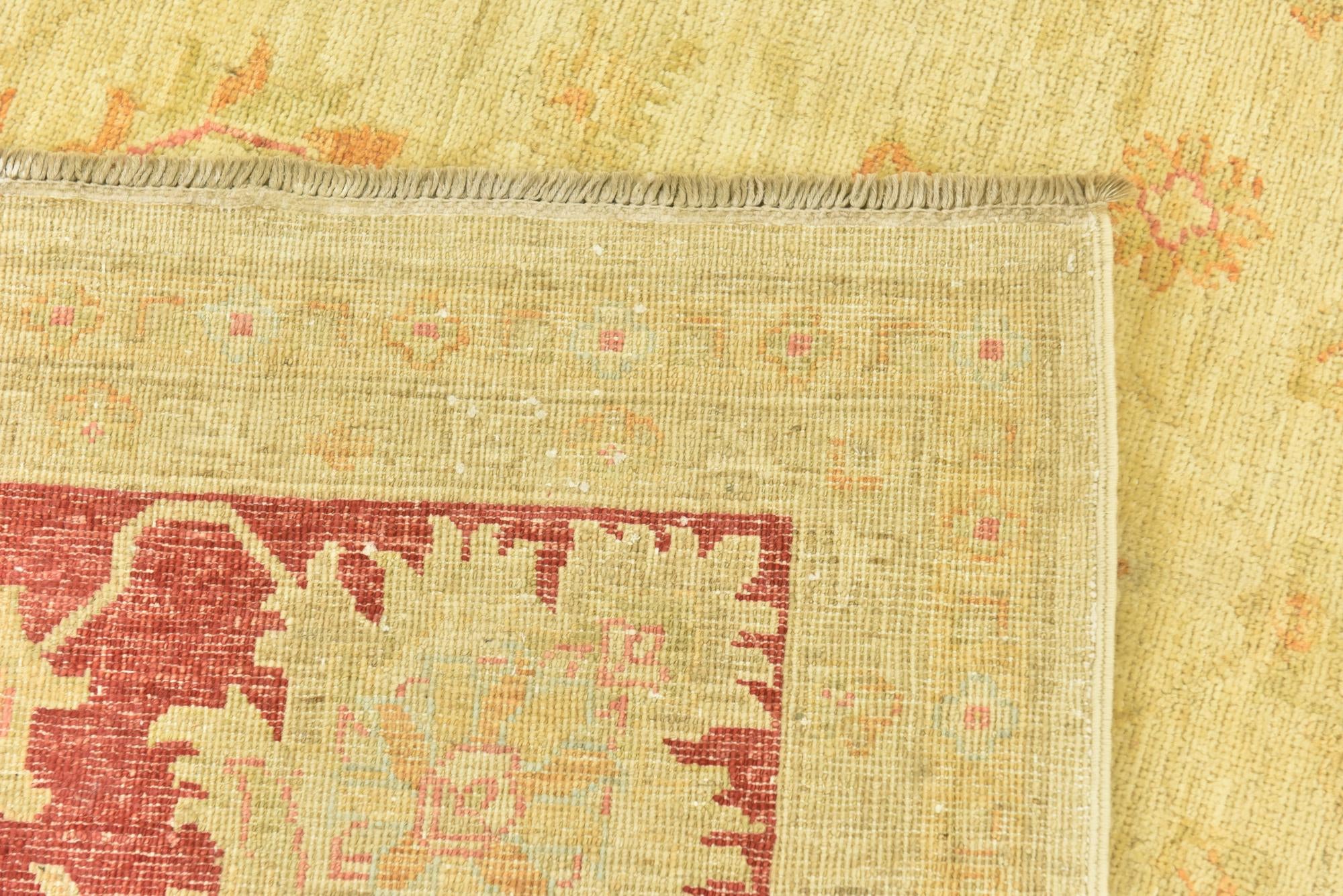 8' 2 x 9' 9 Hand Knotted Peshawar Ziegler Rug