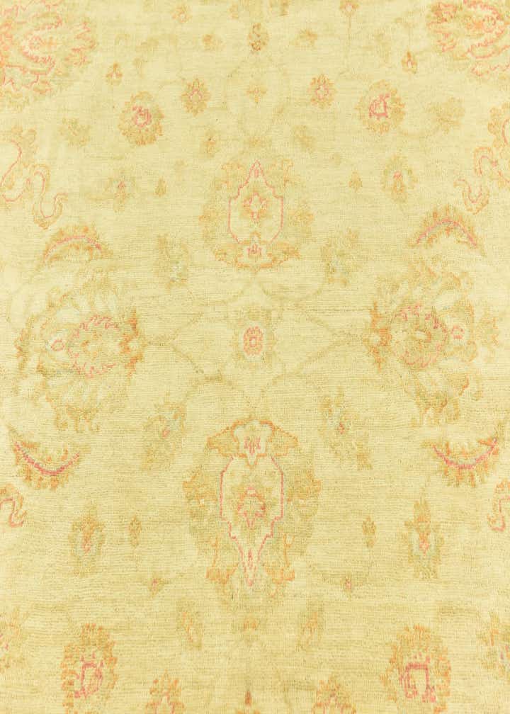 8' 2 x 9' 9 Hand Knotted Peshawar Ziegler Rug