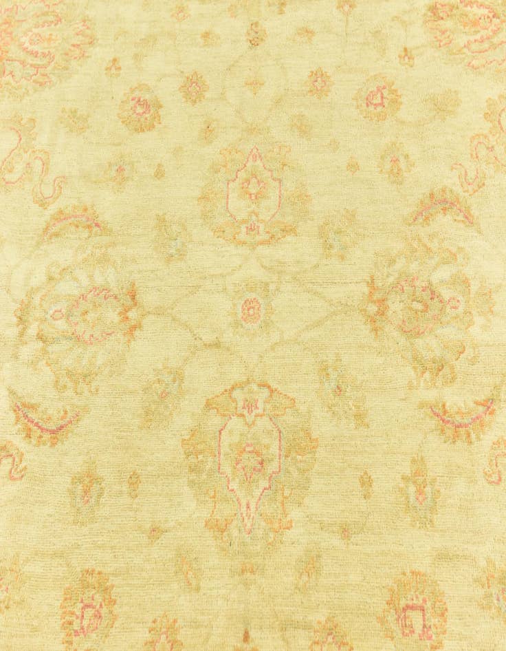 Detail image of 8' 2 x 9' 9 Hand Knotted Peshawar Ziegler Rug