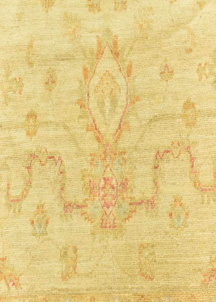 8' 2 x 9' 9 Hand Knotted Peshawar Ziegler Rug