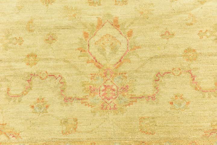 8' 2 x 9' 9 Hand Knotted Peshawar Ziegler Rug