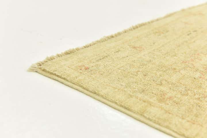 7' x 9' 5 Hand Knotted Peshawar Ziegler Rug