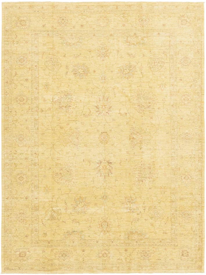 Detail image of 7' x 9' 5 Hand Knotted Peshawar Ziegler Rug