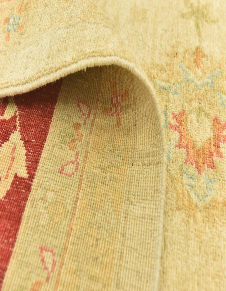 Detail image of 10' 1 x 13' 7  Hand Knotted Peshawar Ziegler Rug