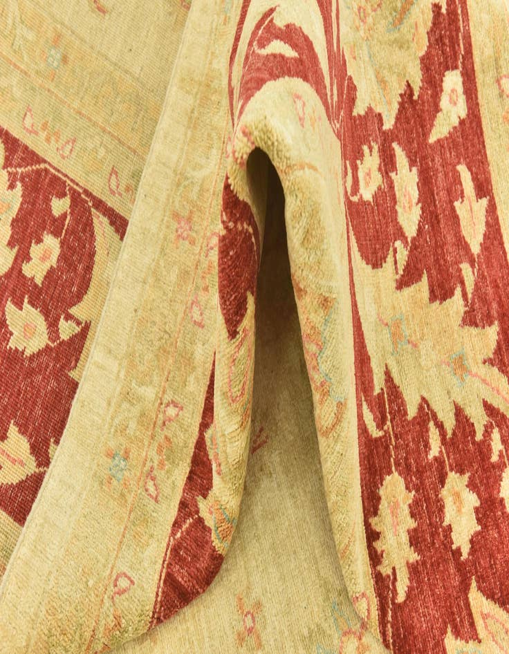 Detail image of 10' 1 x 13' 7  Hand Knotted Peshawar Ziegler Rug