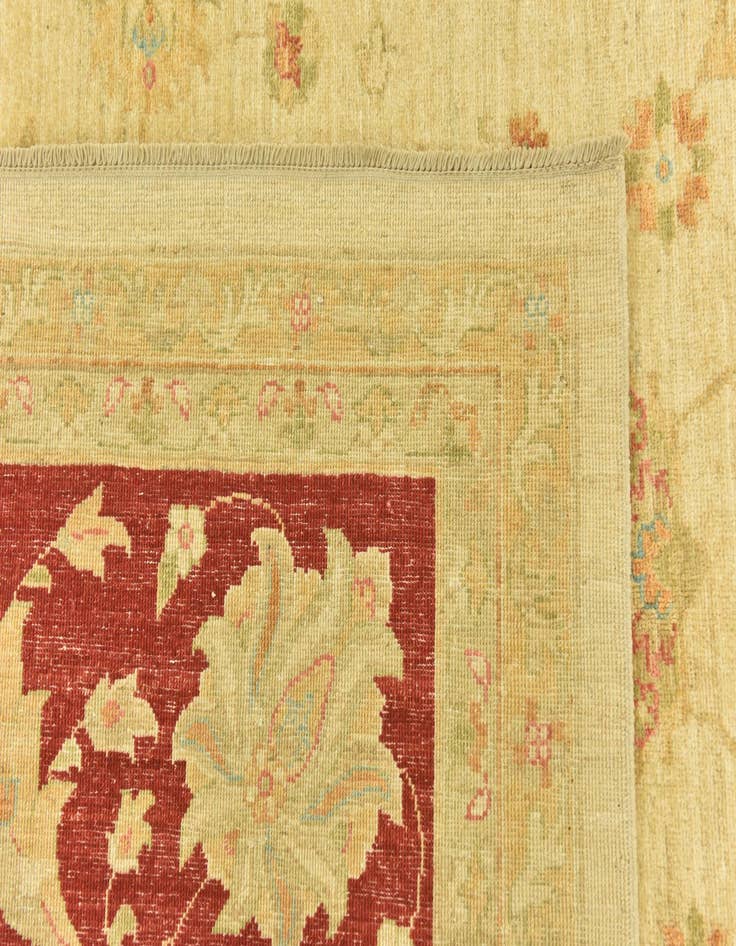 Detail image of 10' 1 x 13' 7  Hand Knotted Peshawar Ziegler Rug