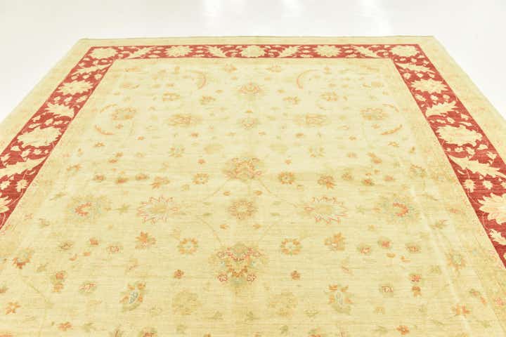 305cm x 415cm Handgeknüpft Peshawar Ziegler Teppich