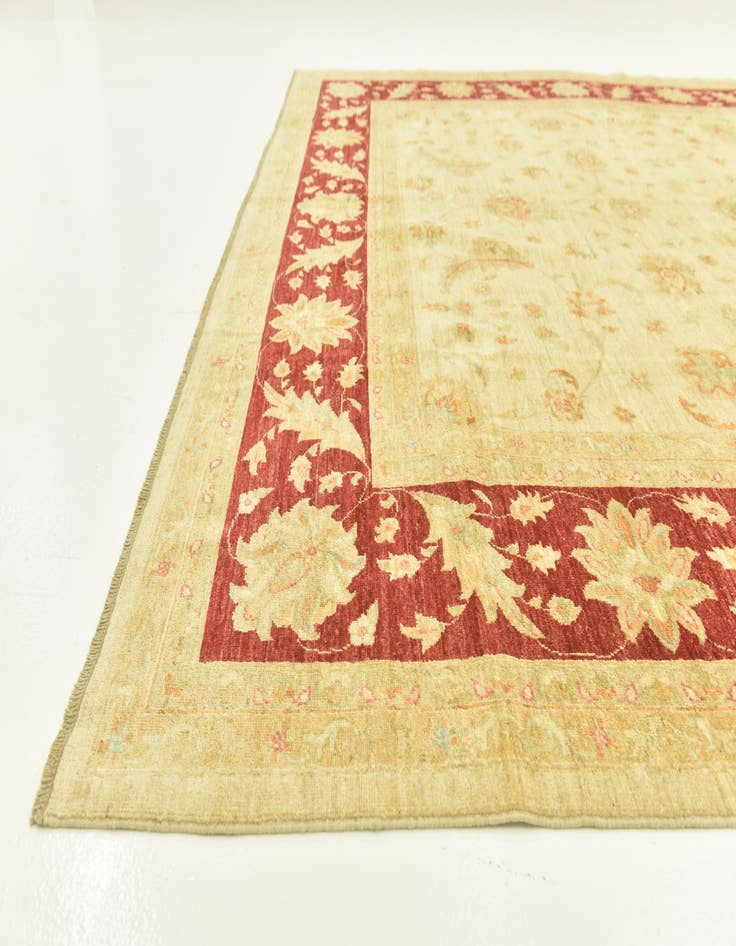 Detail image of 10' 1 x 13' 7  Hand Knotted Peshawar Ziegler Rug