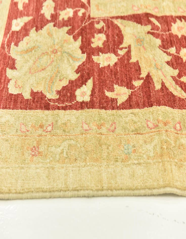 Detail image of 10' 1 x 13' 7  Hand Knotted Peshawar Ziegler Rug