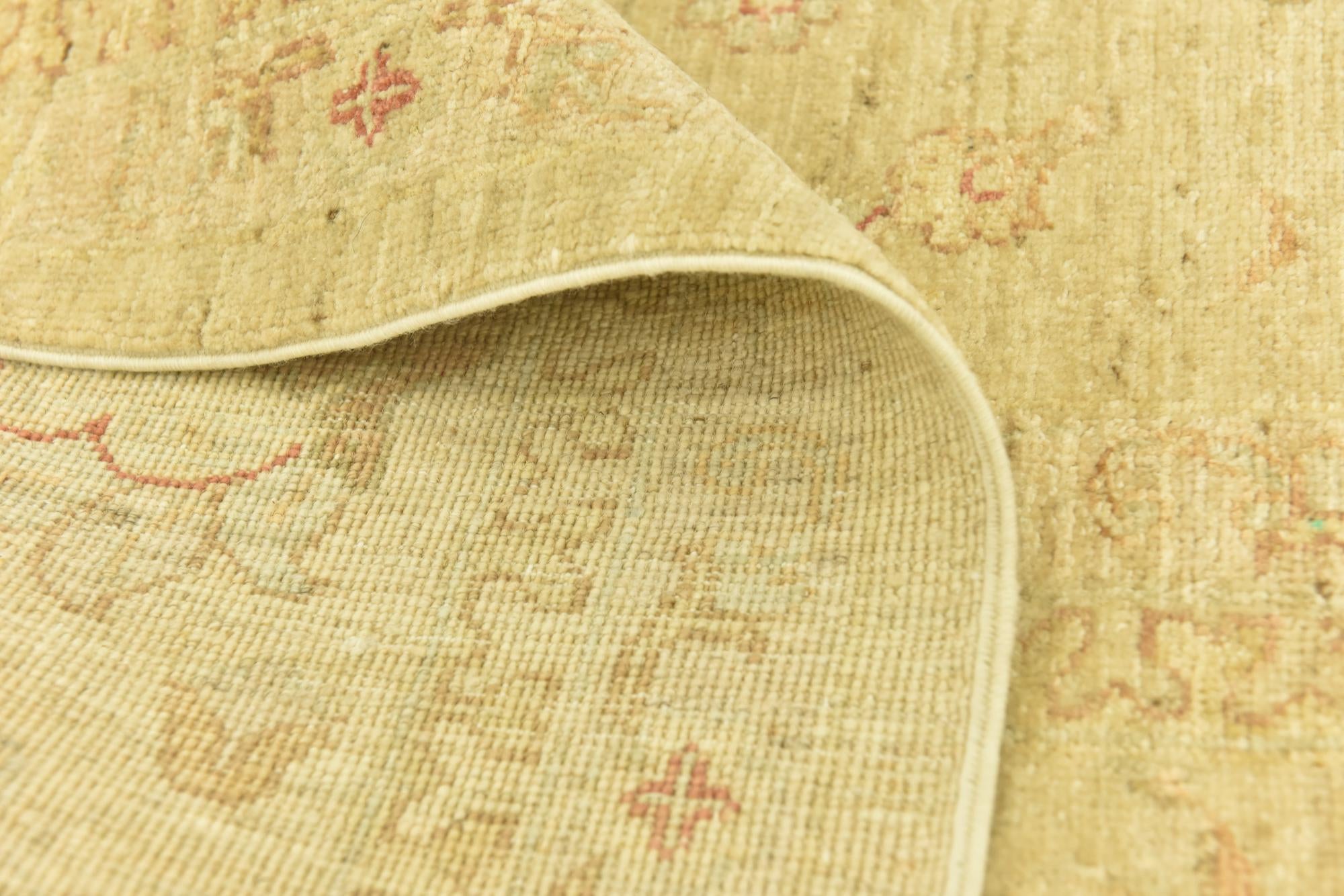 8' 2 x 9' 10 Hand Knotted Peshawar Ziegler Rug
