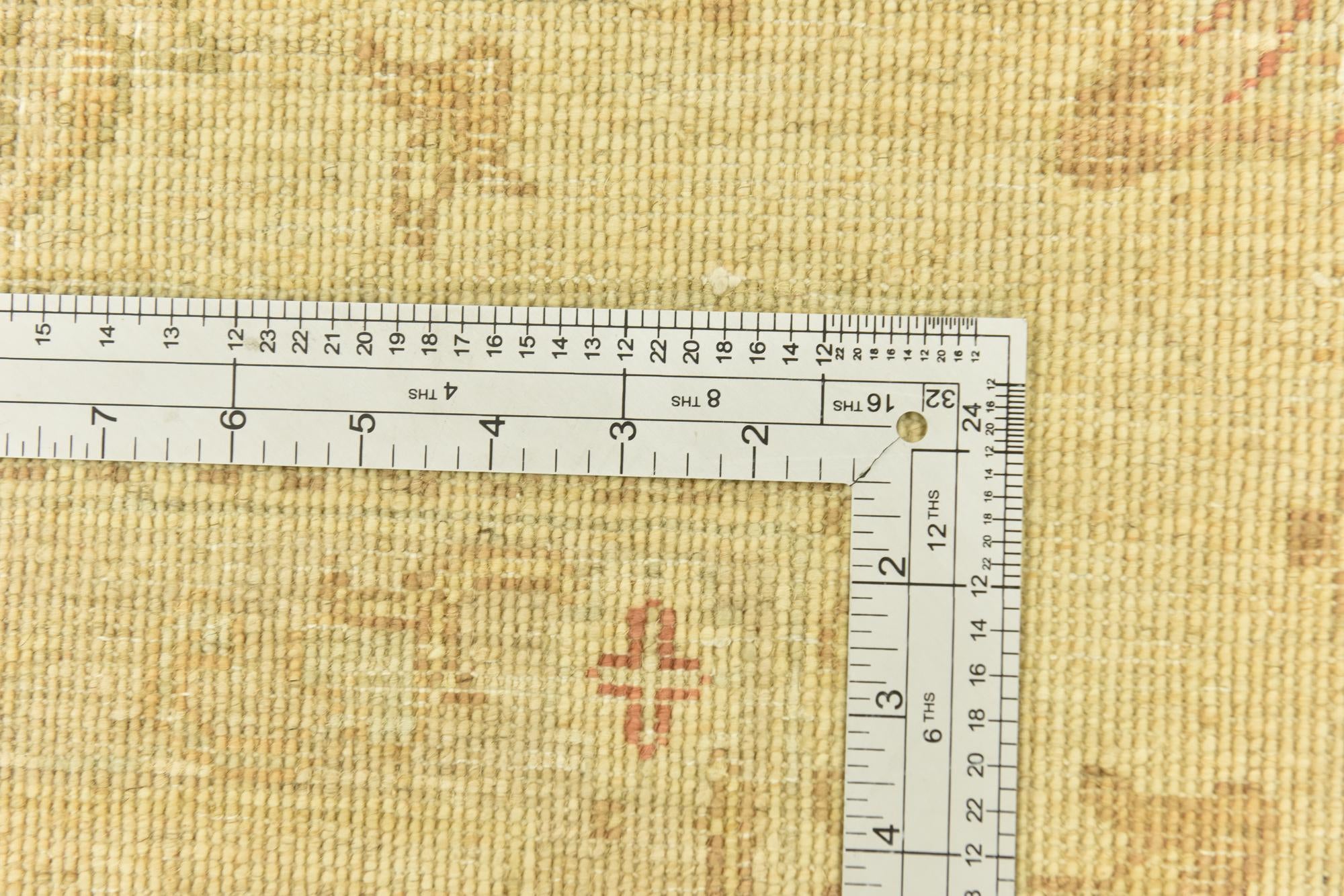 8' 2 x 9' 10 Hand Knotted Peshawar Ziegler Rug