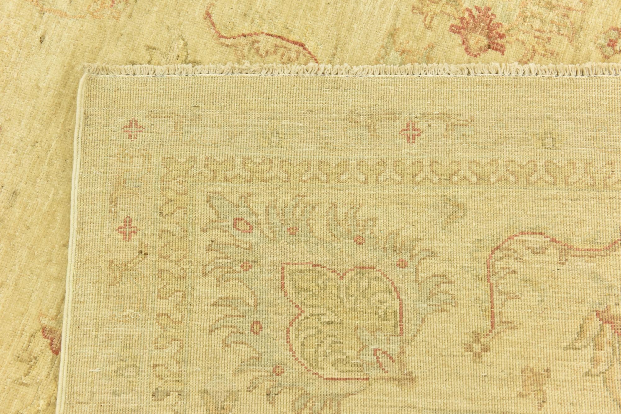 8' 2 x 9' 10 Hand Knotted Peshawar Ziegler Rug