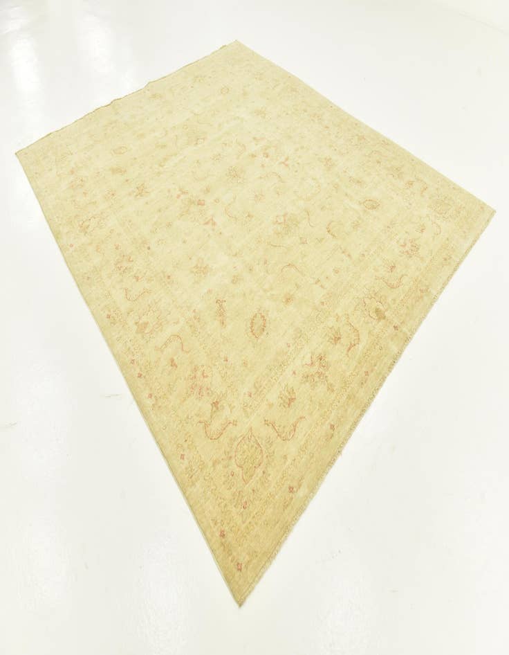 Detail image of 8' 2 x 9' 10  Hand Knotted Peshawar Ziegler Rug