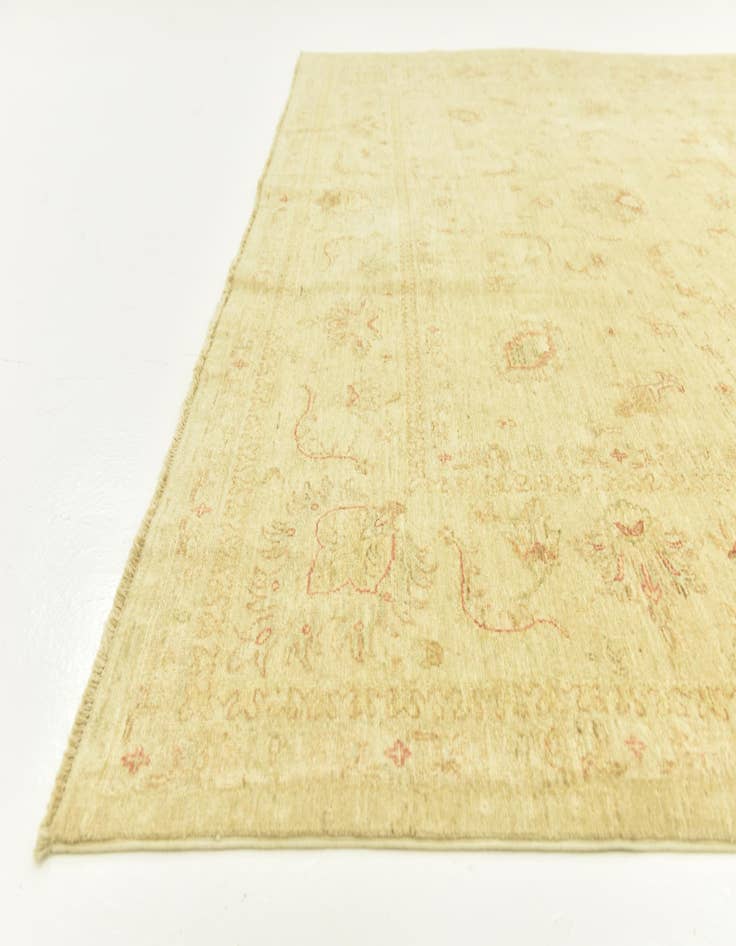 Detail image of 8' 2 x 9' 10  Hand Knotted Peshawar Ziegler Rug