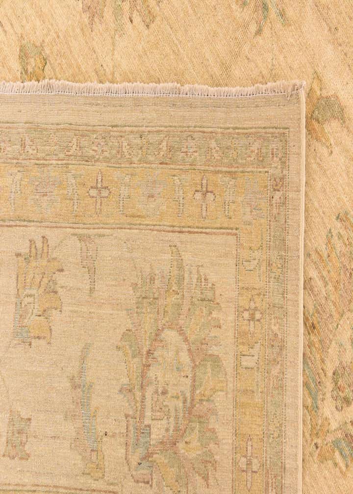 8' 9 x 12' Hand Knotted Peshawar Ziegler Rug