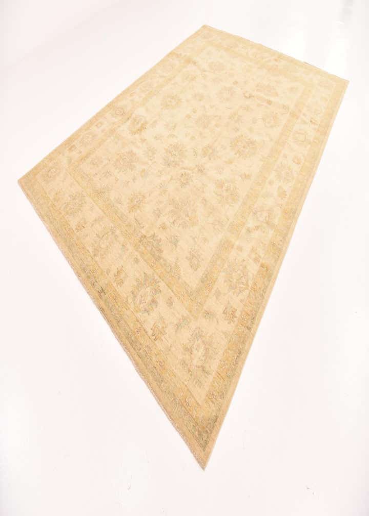 8' 9 x 12' Hand Knotted Peshawar Ziegler Rug