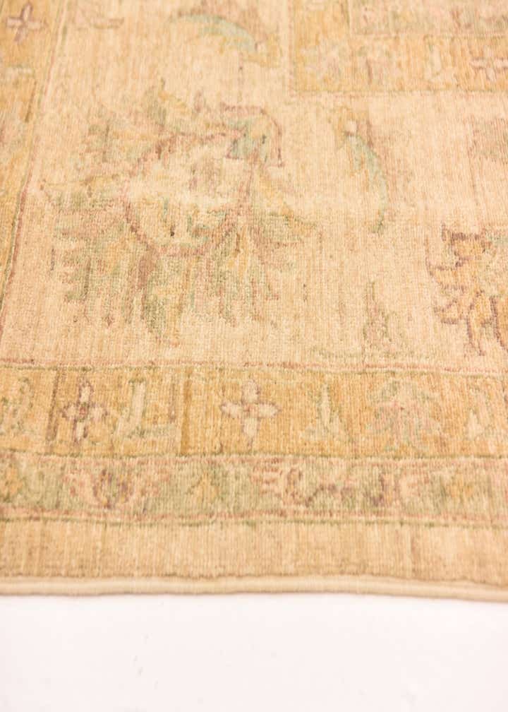 8' 9 x 12' Hand Knotted Peshawar Ziegler Rug