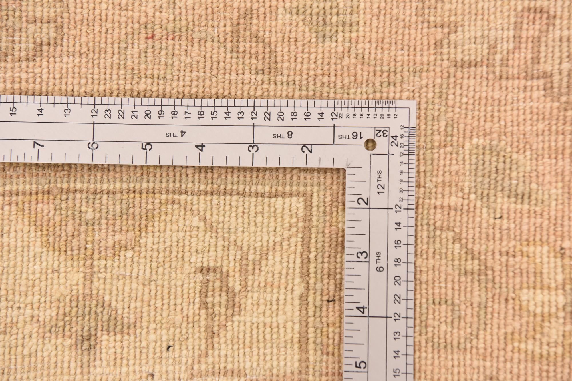 5' 9 x 8' Hand Knotted Peshawar Ziegler Rug