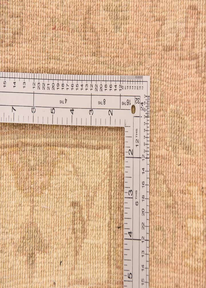 5' 9 x 8' Hand Knotted Peshawar Ziegler Rug