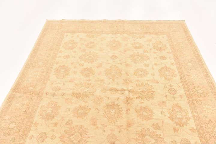 5' 9 x 8' Hand Knotted Peshawar Ziegler Rug