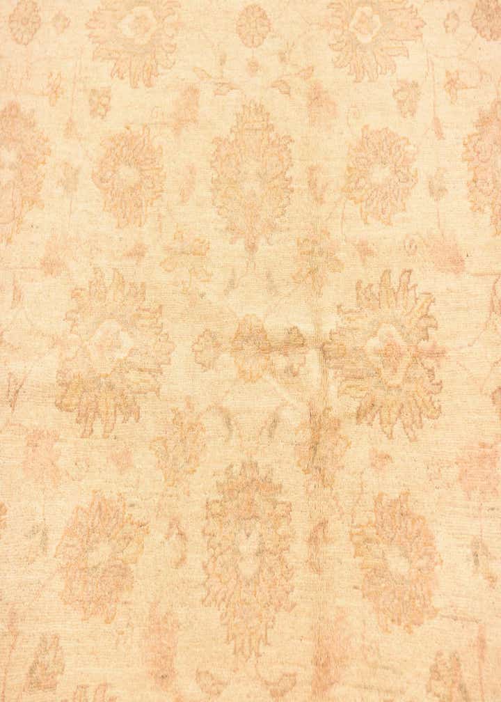 5' 9 x 8' Hand Knotted Peshawar Ziegler Rug