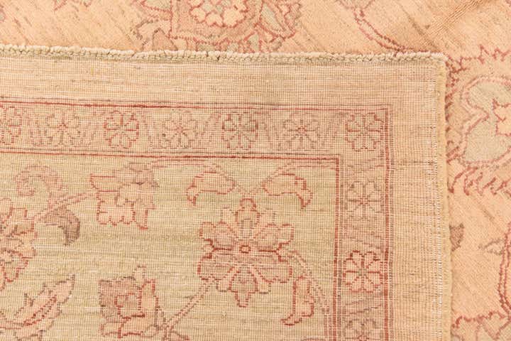 9' x 12' 2 Hand Knotted Peshawar Ziegler Rug