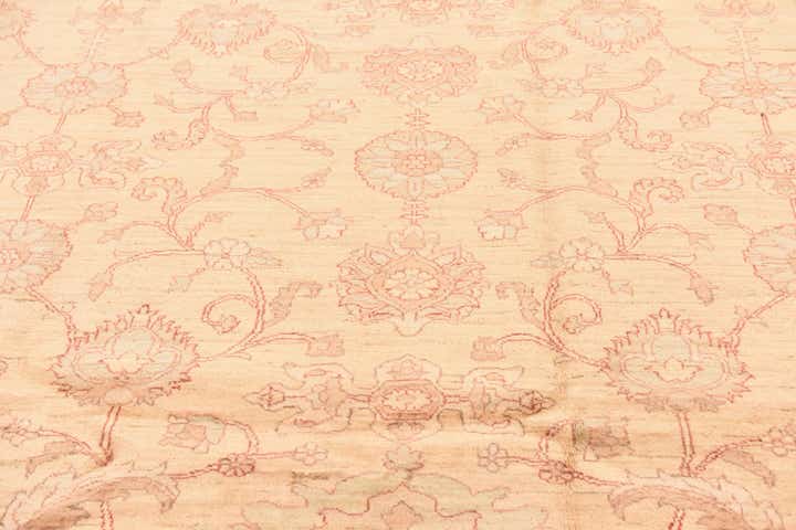 9' x 12' 2 Hand Knotted Peshawar Ziegler Rug