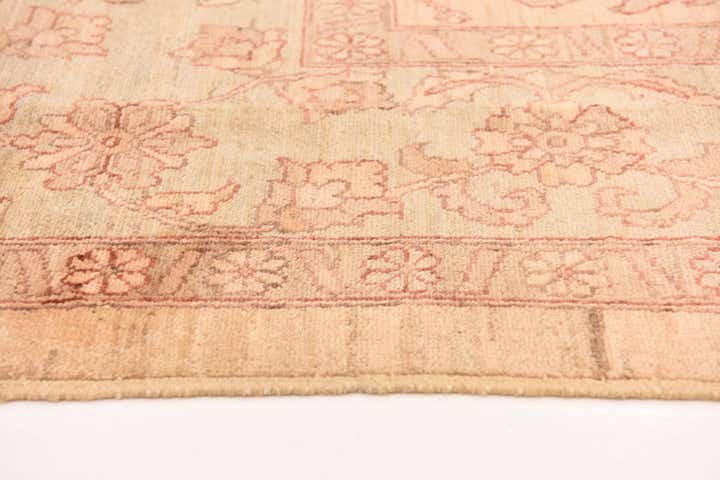 9' x 12' 2 Hand Knotted Peshawar Ziegler Rug