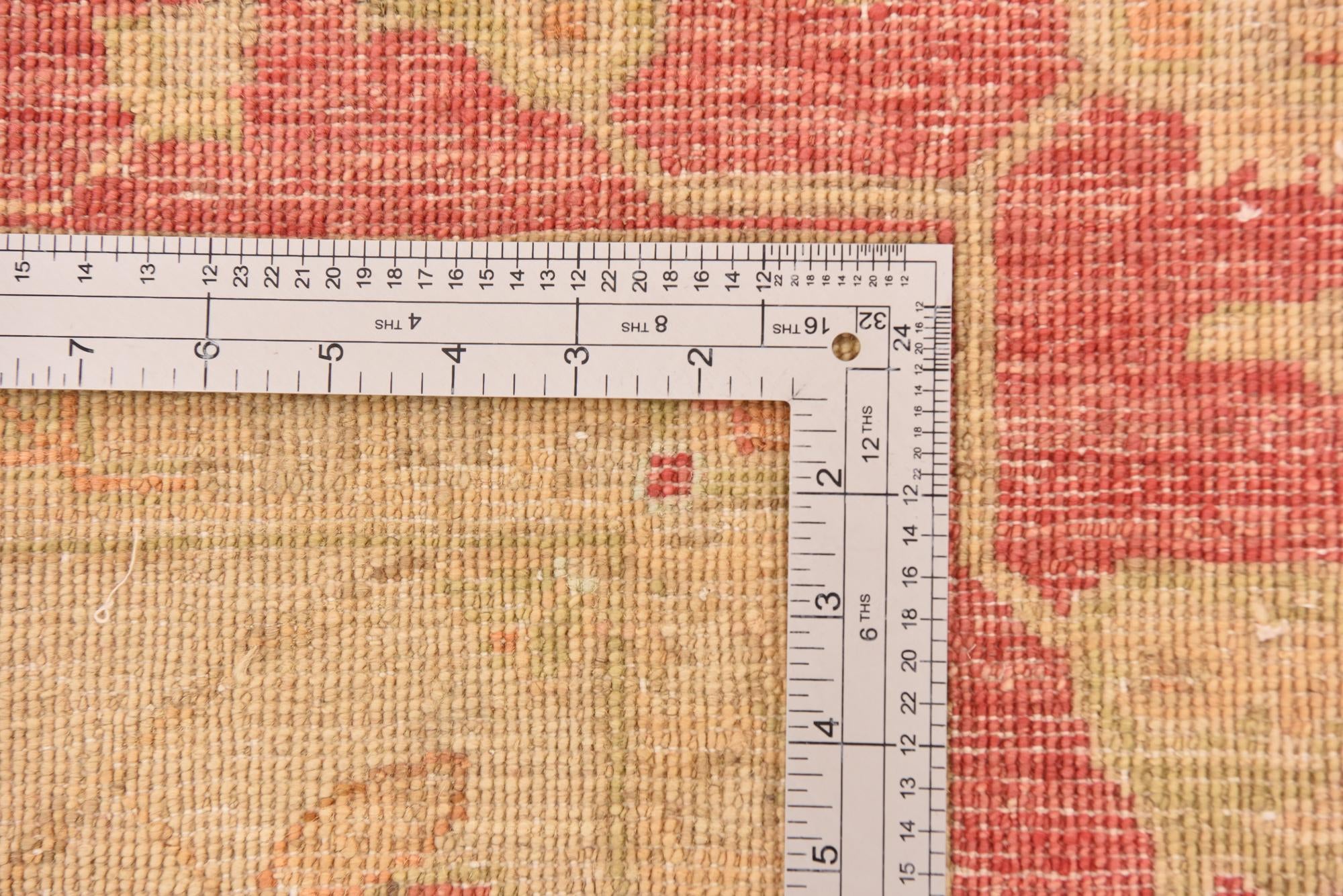 5' 7 x 7' 8 Hand Knotted Peshawar Ziegler Rug
