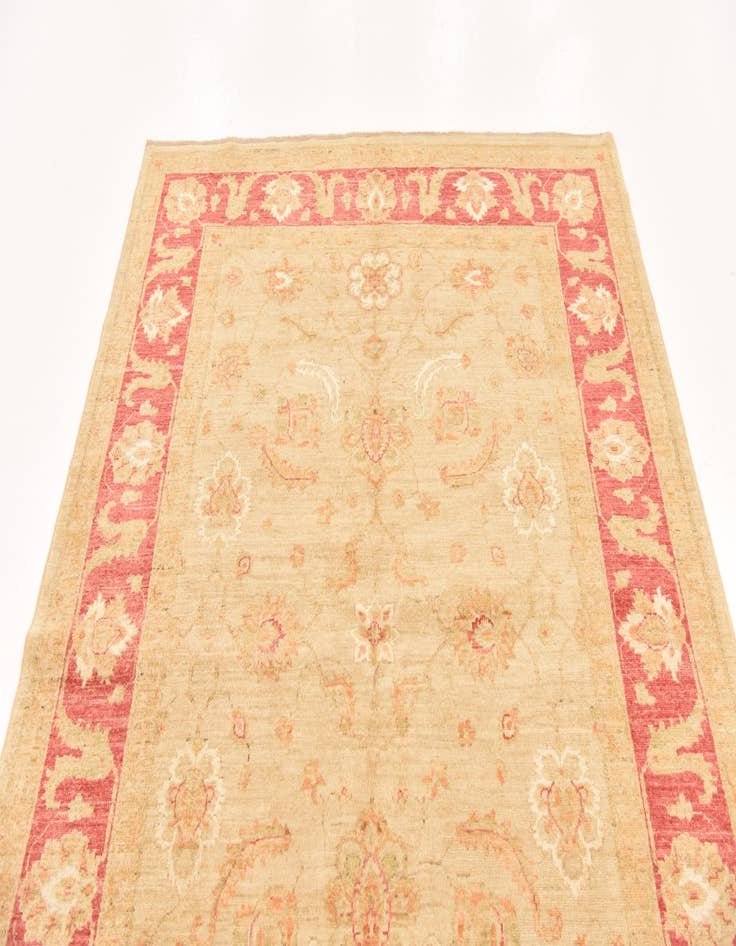 Detail image of 5' 7 x 7' 8  Hand Knotted Peshawar Ziegler Rug