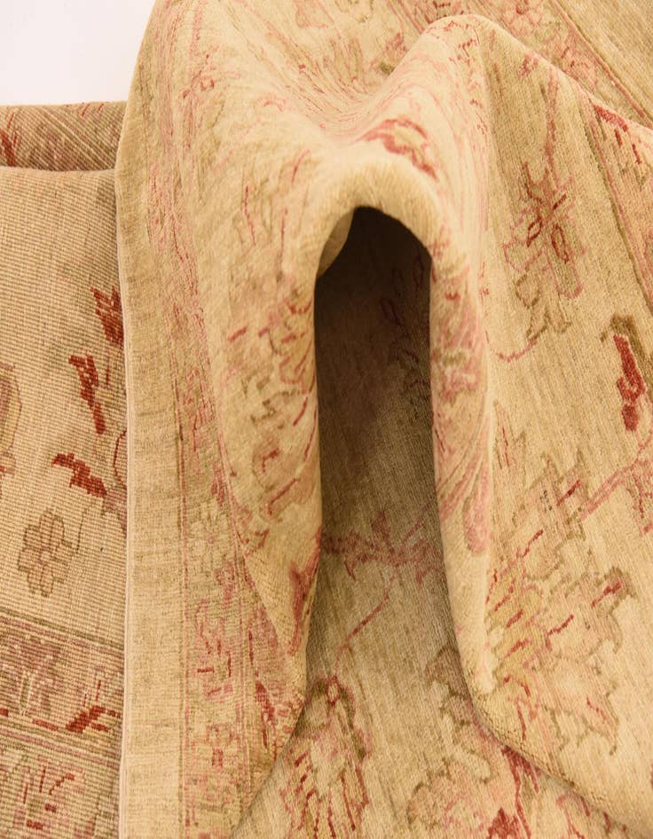 Detail image of 13' x 17' 6  Hand Knotted Peshawar Ziegler Rug