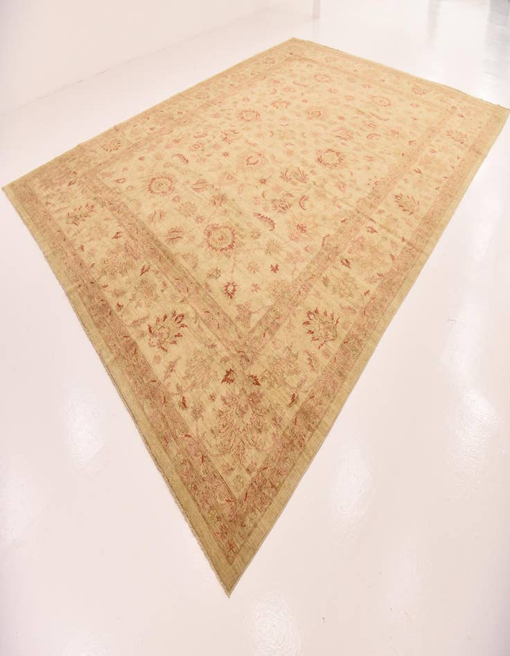 Detail image of 13' x 17' 6  Hand Knotted Peshawar Ziegler Rug