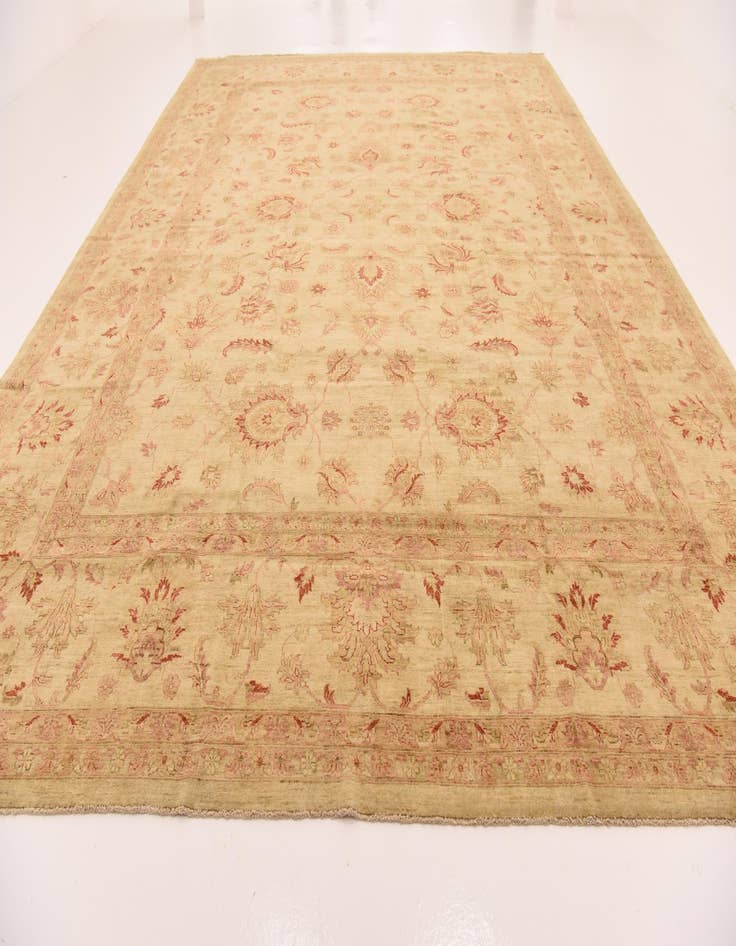 Detail image of 13' x 17' 6  Hand Knotted Peshawar Ziegler Rug