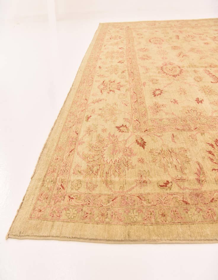 Detail image of 13' x 17' 6  Hand Knotted Peshawar Ziegler Rug