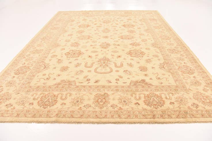 Detail image of 295cm x 385cm Hand Knotted Peshawar Ziegler Rug