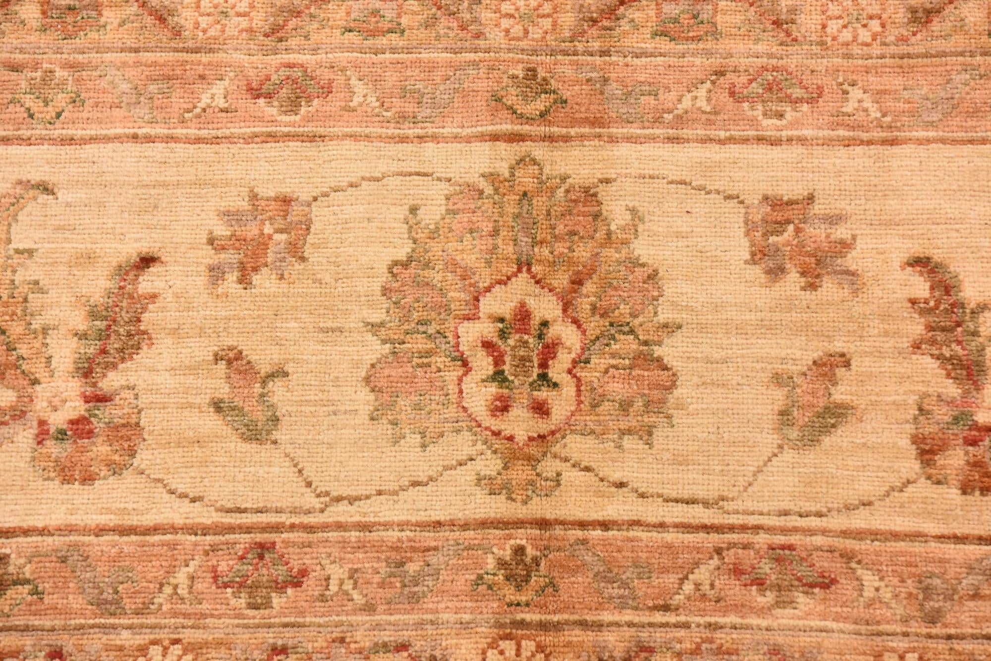 9' 10 x 13' Hand Knotted Peshawar Ziegler Rug
