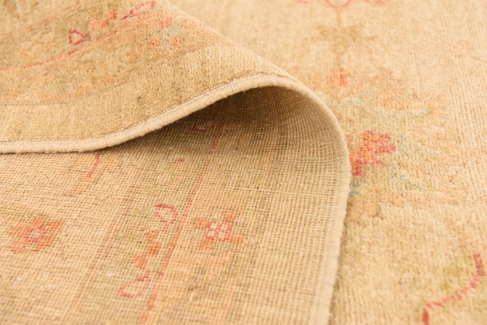 9' 9 x 12' 10 Hand Knotted Peshawar Ziegler Rug