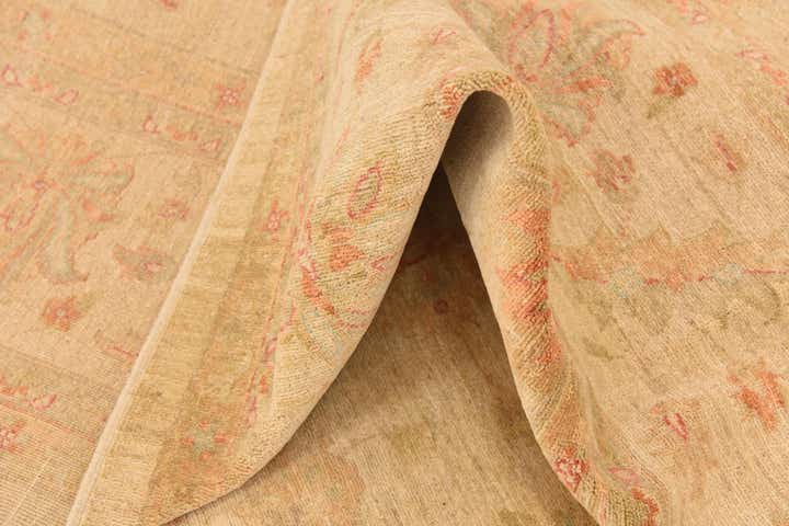 9' 9 x 12' 10 Hand Knotted Peshawar Ziegler Rug