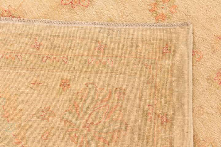 9' 9 x 12' 10 Hand Knotted Peshawar Ziegler Rug