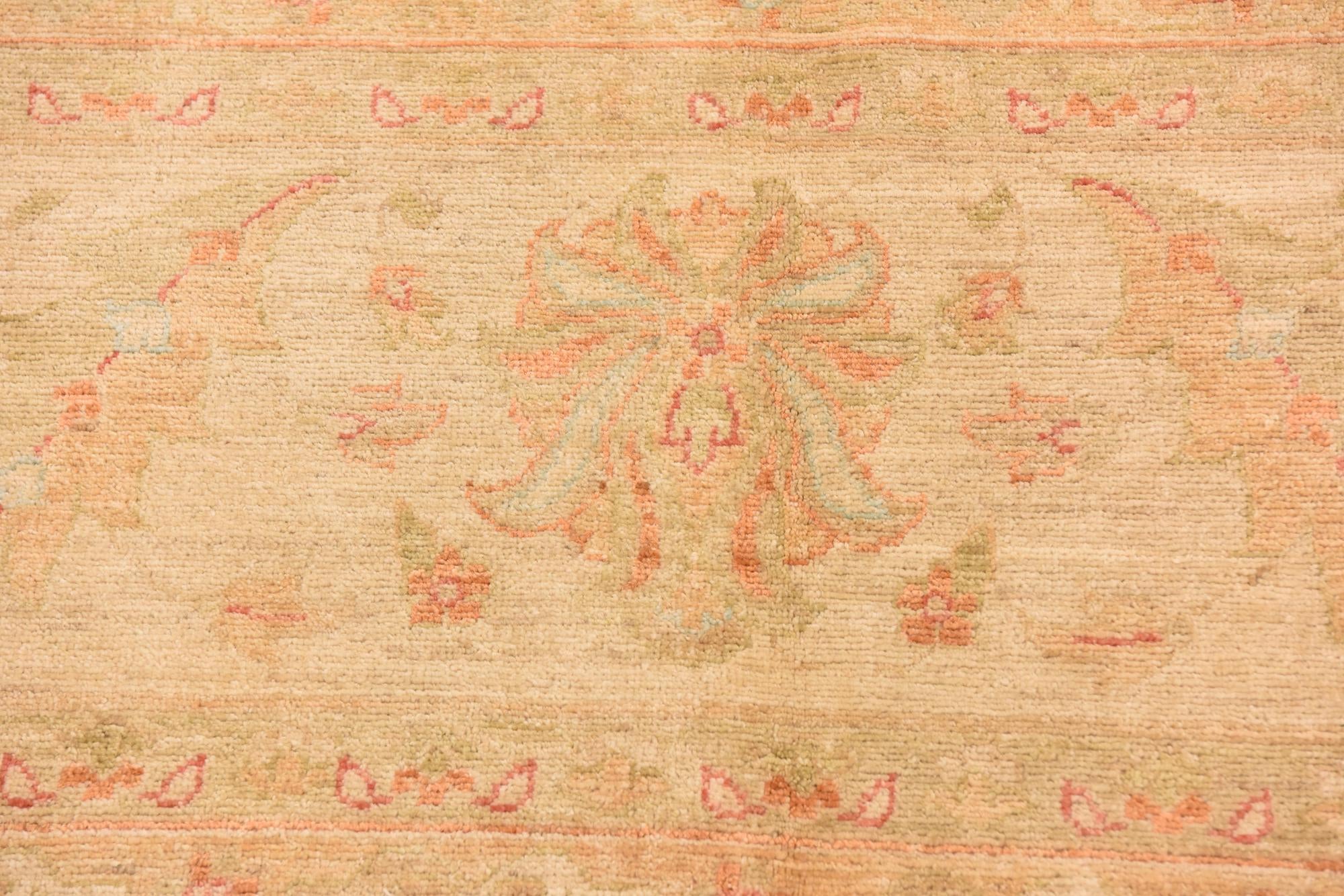 9' 9 x 12' 10 Hand Knotted Peshawar Ziegler Rug