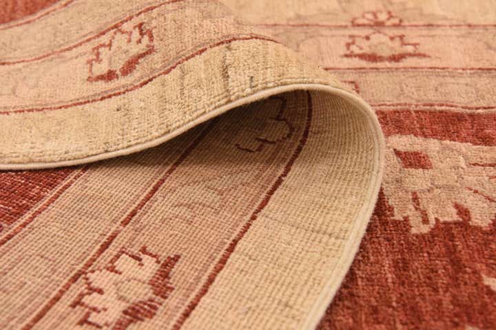 15' 10 x 19' 5 Hand Knotted Peshawar Ziegler Rug