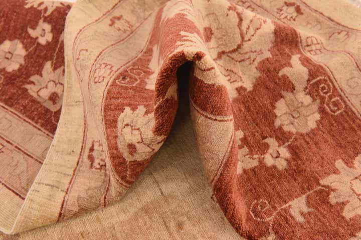 15' 10 x 19' 5 Hand Knotted Peshawar Ziegler Rug