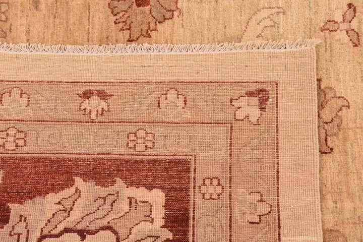 15' 10 x 19' 5 Hand Knotted Peshawar Ziegler Rug