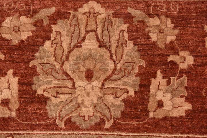15' 10 x 19' 5 Hand Knotted Peshawar Ziegler Rug