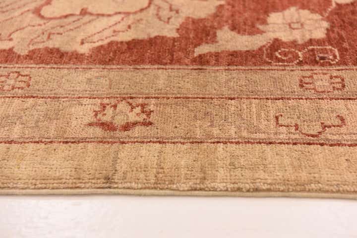 15' 10 x 19' 5 Hand Knotted Peshawar Ziegler Rug