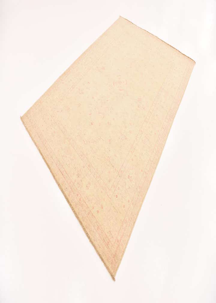 5' 9 x 8' 1 Hand Knotted Peshawar Ziegler Rug